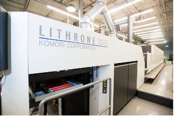 Komori GLX seven colour 