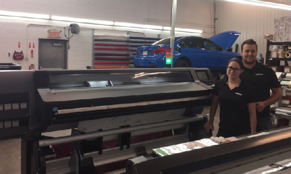 Cindy Coutu and Karl Boisvert ( owner) 