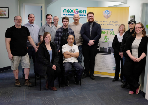 Staff of nexGen Graphix 