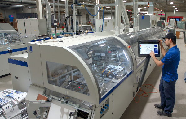 Muller Martini KM610 adding 40% capacity to Canada's largest Case bindery  