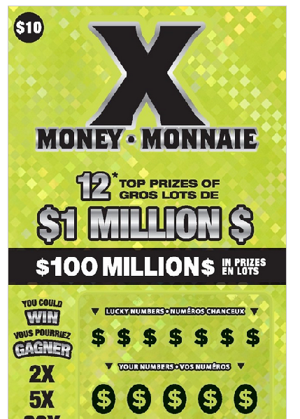 Locking up  National lottery tickets in Canada 