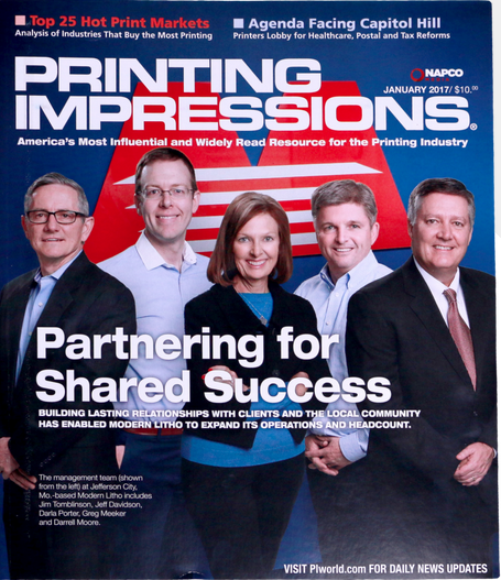 Last American publication for the printing industry left. 