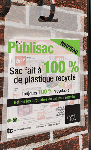 Publisac renamed raddar&reg;, is a plastic bag stuffed with flyers, coupons helped build the Company