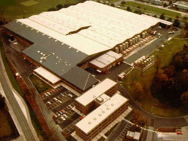 AGFA plate plant in Leeds UK 