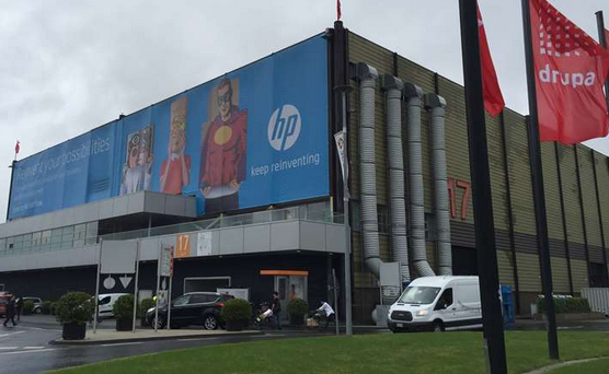 HP was the largest exhibitor at the last show in 2016.