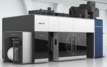 Koenig & Bauer flexo press 