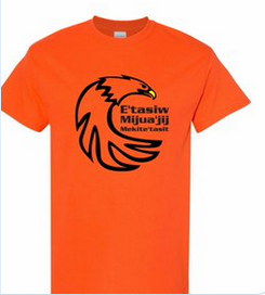 Mi'kmaq Printing Orange Shirt design 