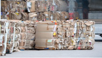 Paper 70% is recycled vs 8% plastic 