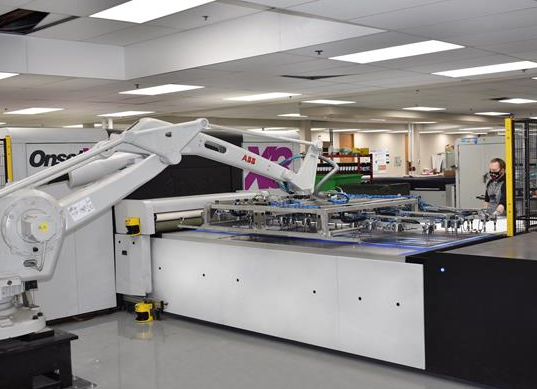 Brampton plant  was converted from web to wide format 