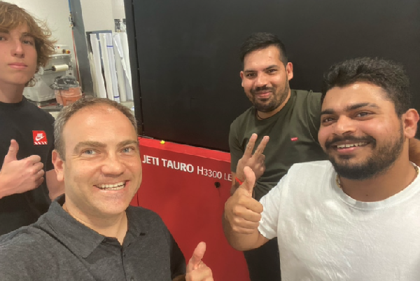 Essential Imaging staff welcomes 5th Jeti