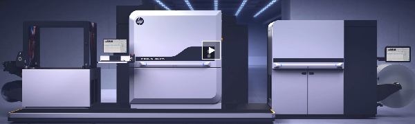 HP Indigo flexible packaging press 