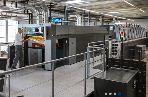 Heidelberg is also the world largest offset press manufacturer