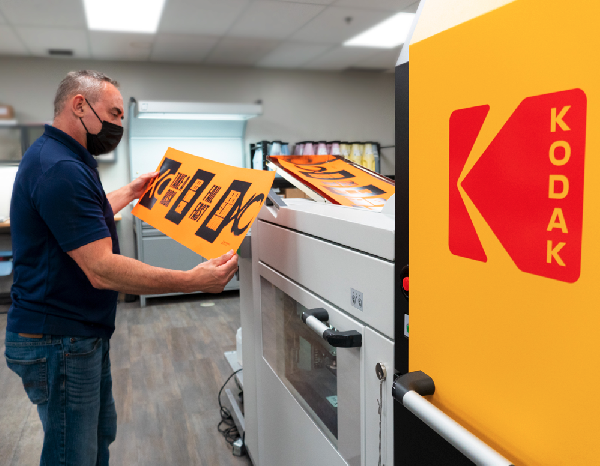 Mark Butler, supervisor of the digital division of Mitchell Press, says the Kodak NEXFINITY Digital Press delivers quality so good that it is “ridiculous.”