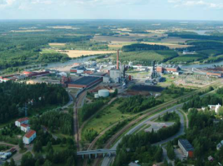 Anjala Mill Findland reduces capacity by over 50% 