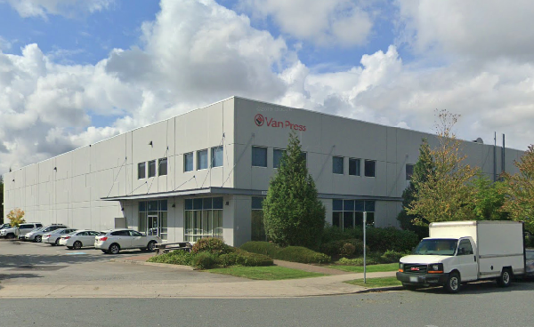 VanPress-Burnaby B.C. plant 31,500 sq ft, 70 employed, runs 24 hours