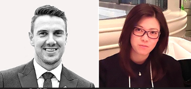 Panelist Jeff Dumart, President of Grant Synergy and Ada Yiu, COO of McRae Imaging 