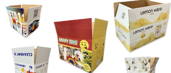 On demand corrugated cartons