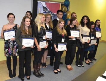 Graphic Communications Management program at Metopolitan University (Ryerson) is the largest in Canada . 