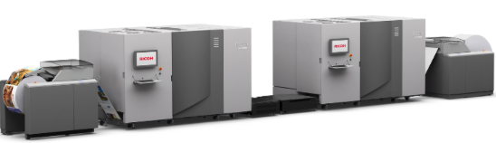 Ricoh's Pro VC40000 mono webfed inkjet press