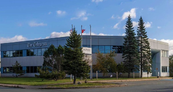 St. John Telegram printing plant 