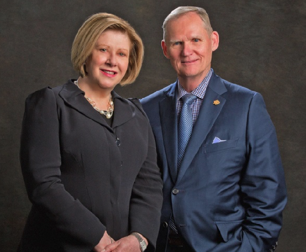 Earle and Janice O'Born have raised over $83 million for charities 