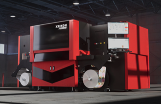 Xeikon PX3300HD, 1200 dpi digital label press