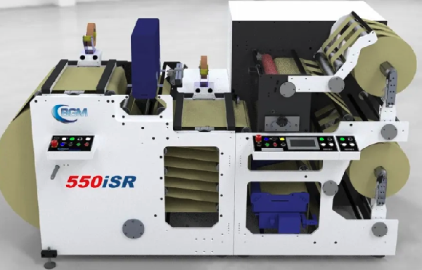 550iSR up to 300m/min rewind speeds at widths of 22 inches 