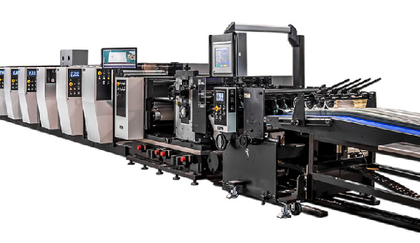 CP series press for the folding carton industry.