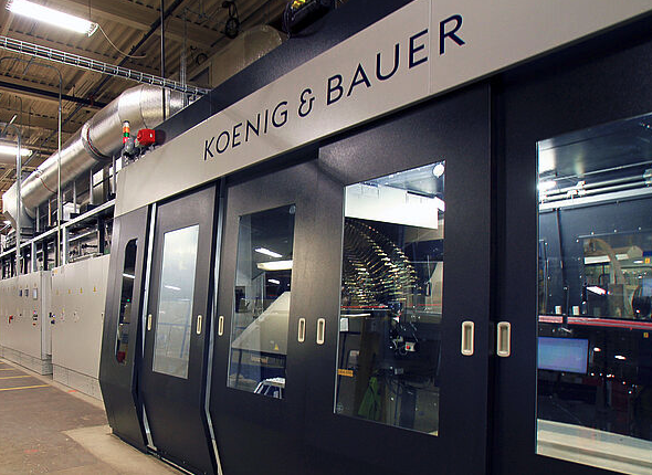 New Koenig & Bauer MetalPrint MetalCoat 484 for high-end coating and process automation