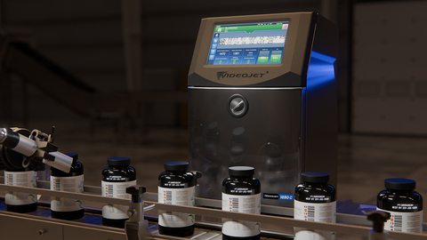 Videojet 1880 C continuous inkjet printer reduces the cleaning and unpredictable downtime 
